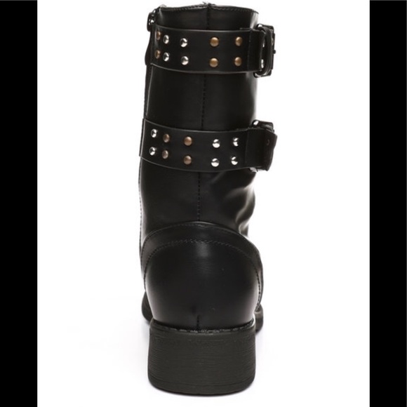 Double strap combat boot - Picture 3 of 3